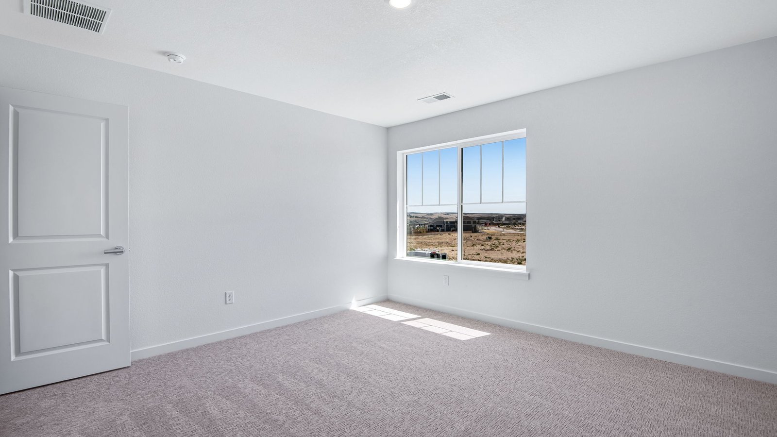 third bedroom in new home