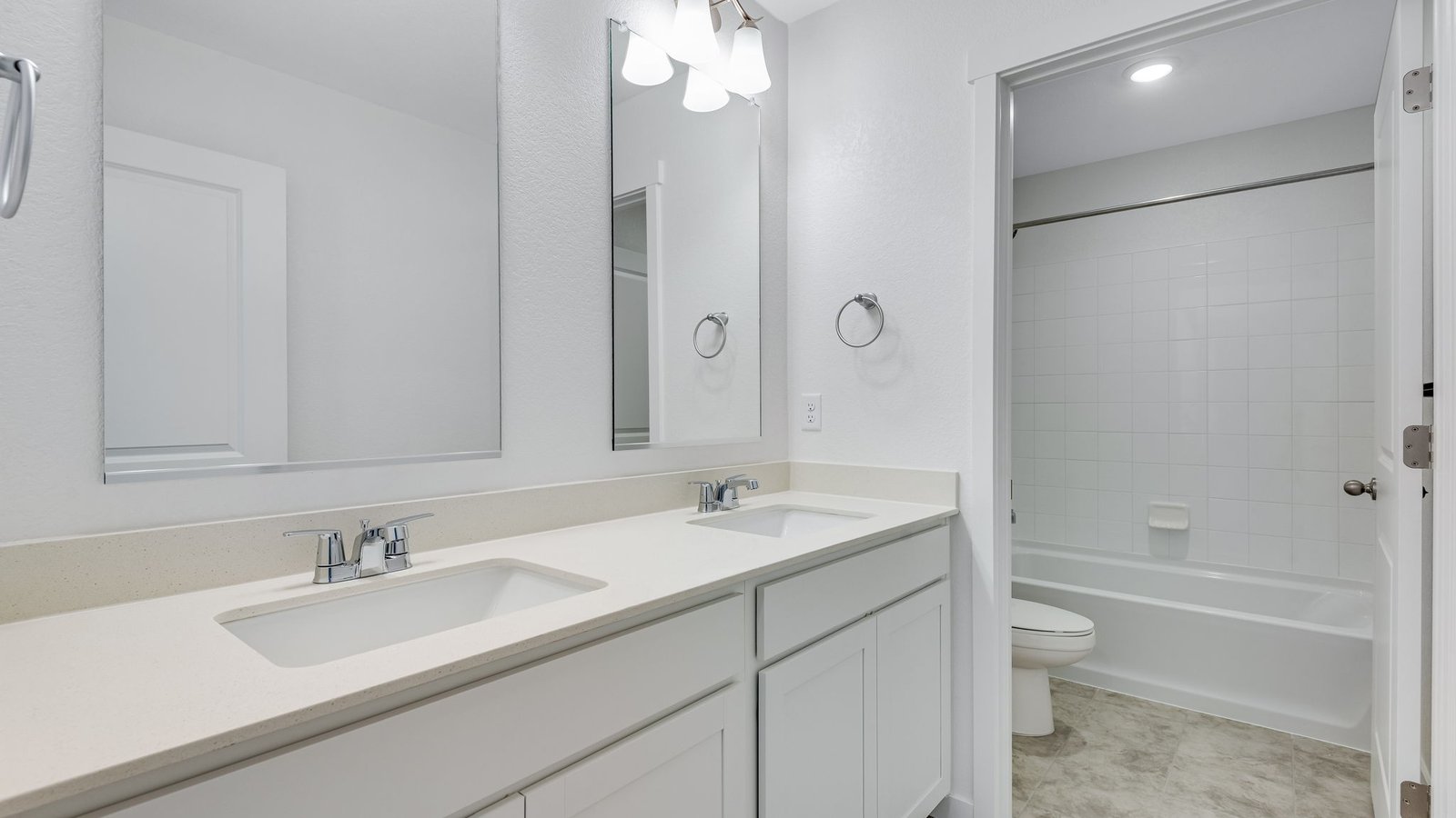 Spacious upstairs bedrooms designed for comfort and flexibility.