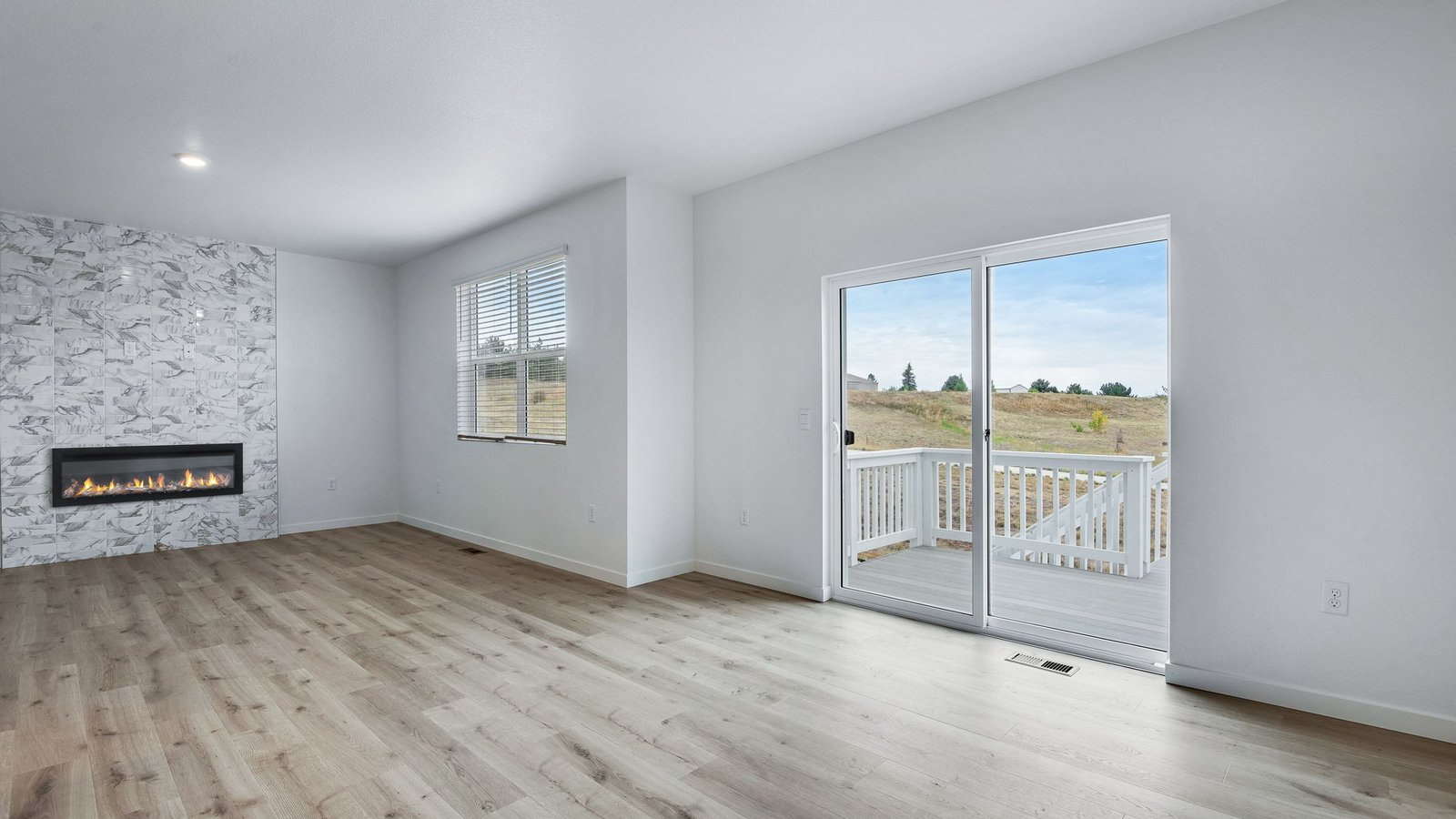 great room in new home