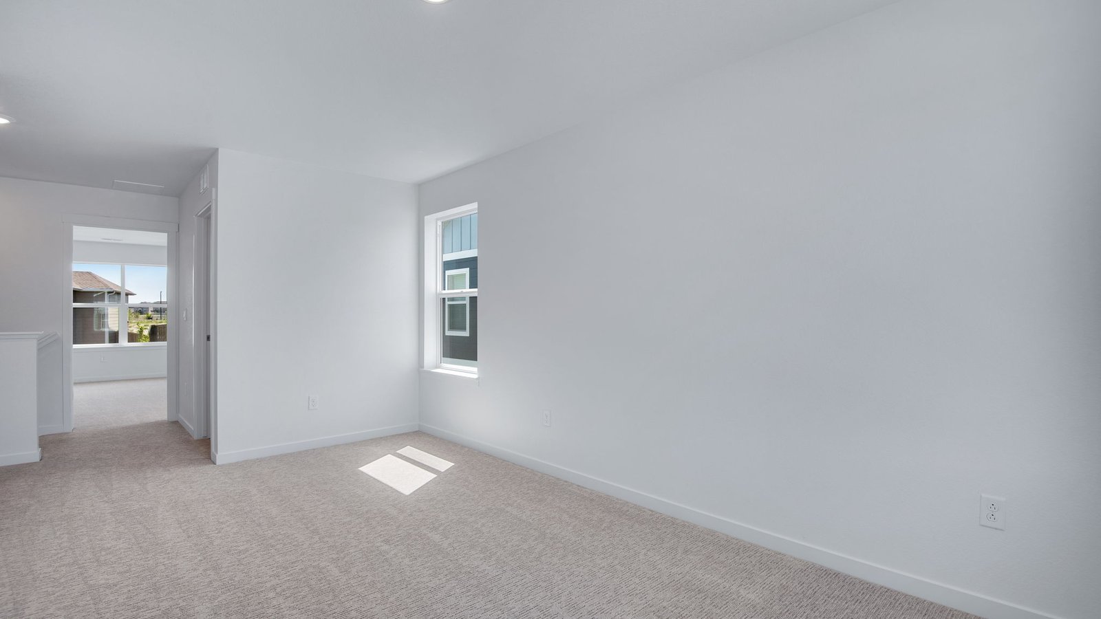 new home with a loft