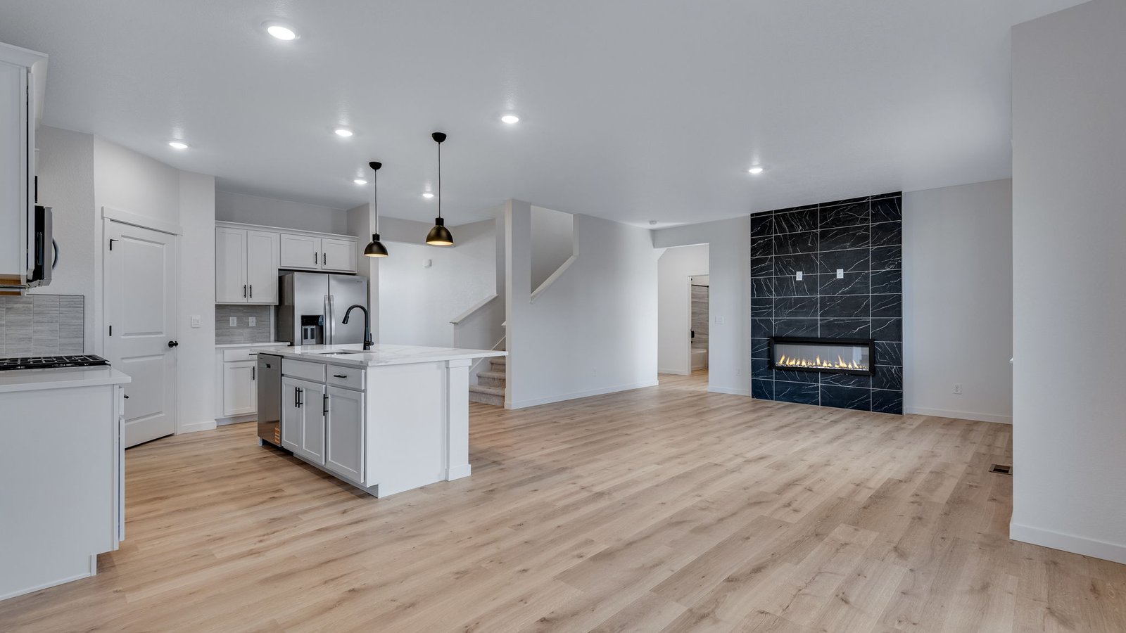 Dining area in new home