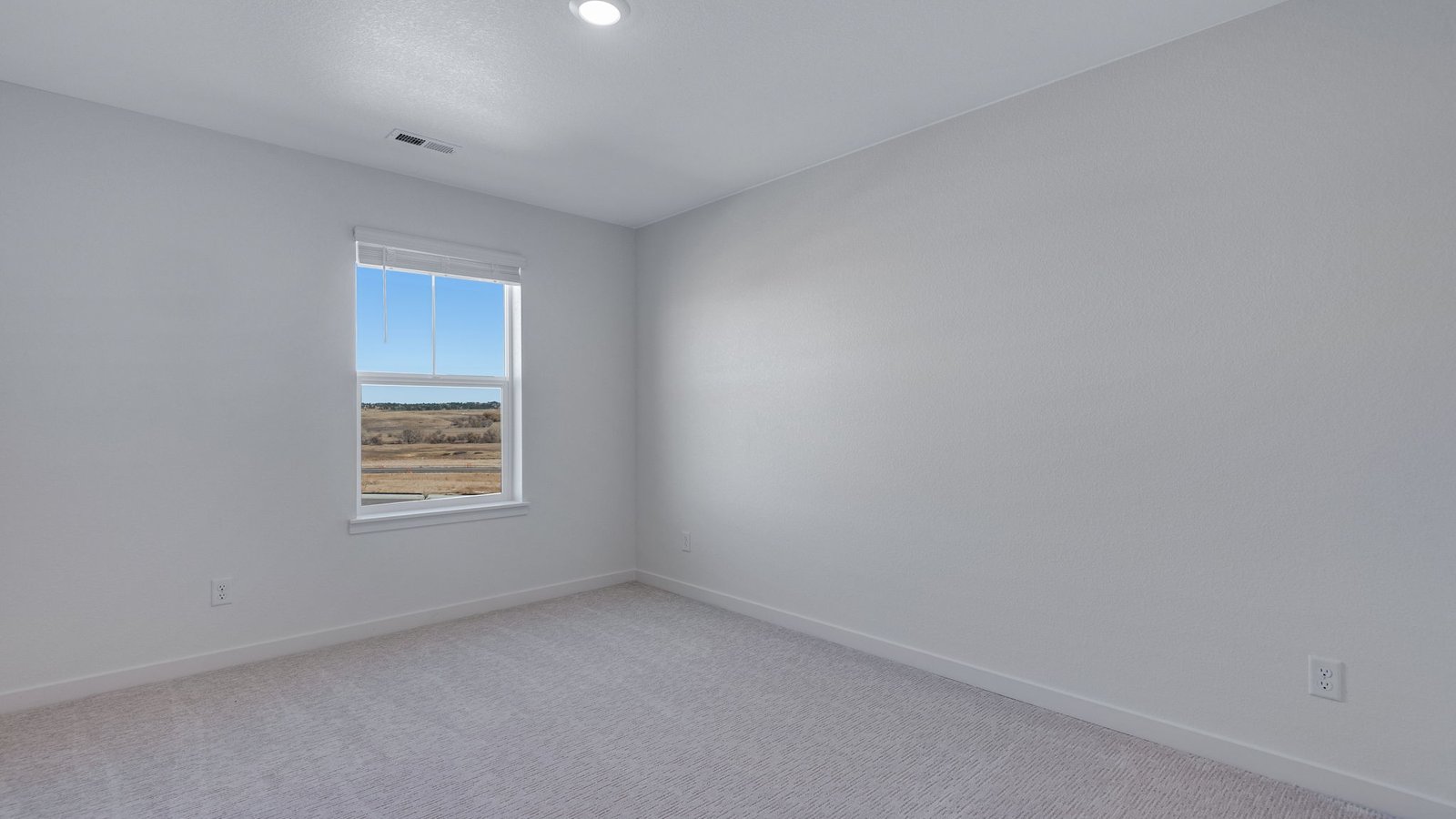 Third bedroom in new home