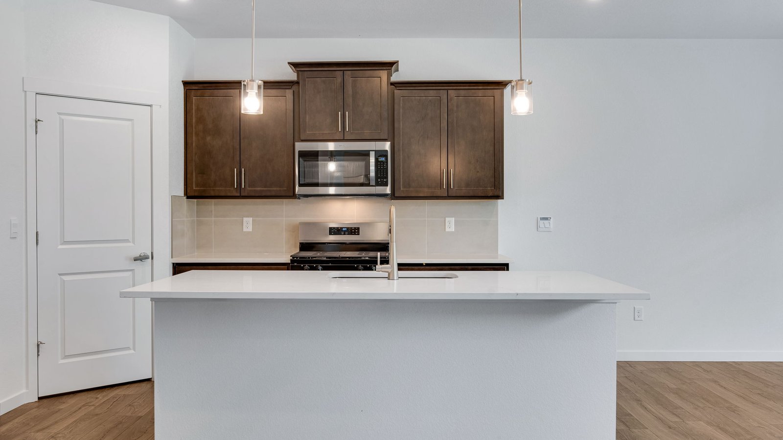 Spacious kitchen in new home community conveniently located in Parker Colorado