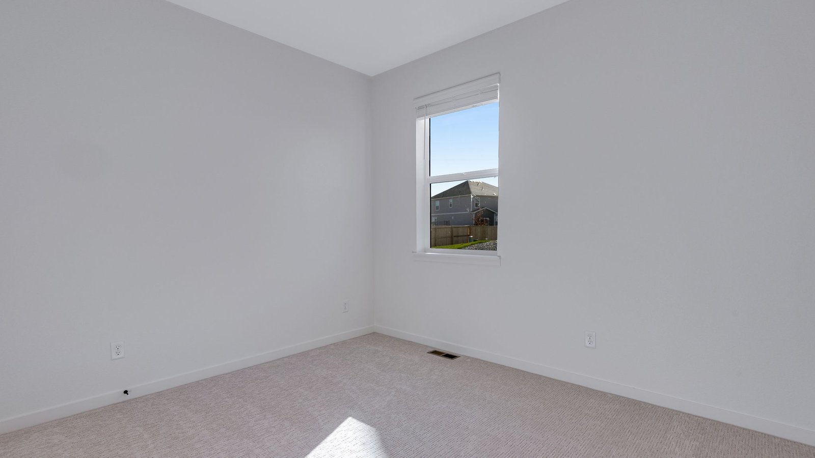 secondary bedroom in henley floor plan