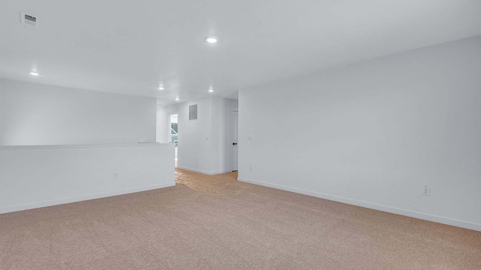 Second floor loft new home