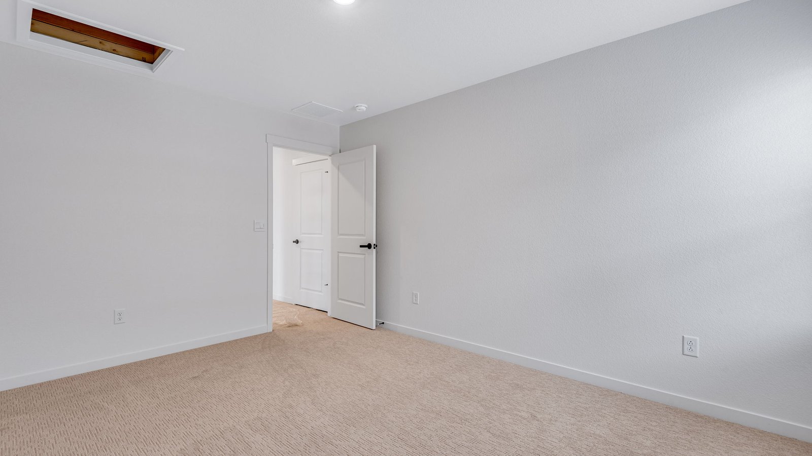 Second bedroom in new home