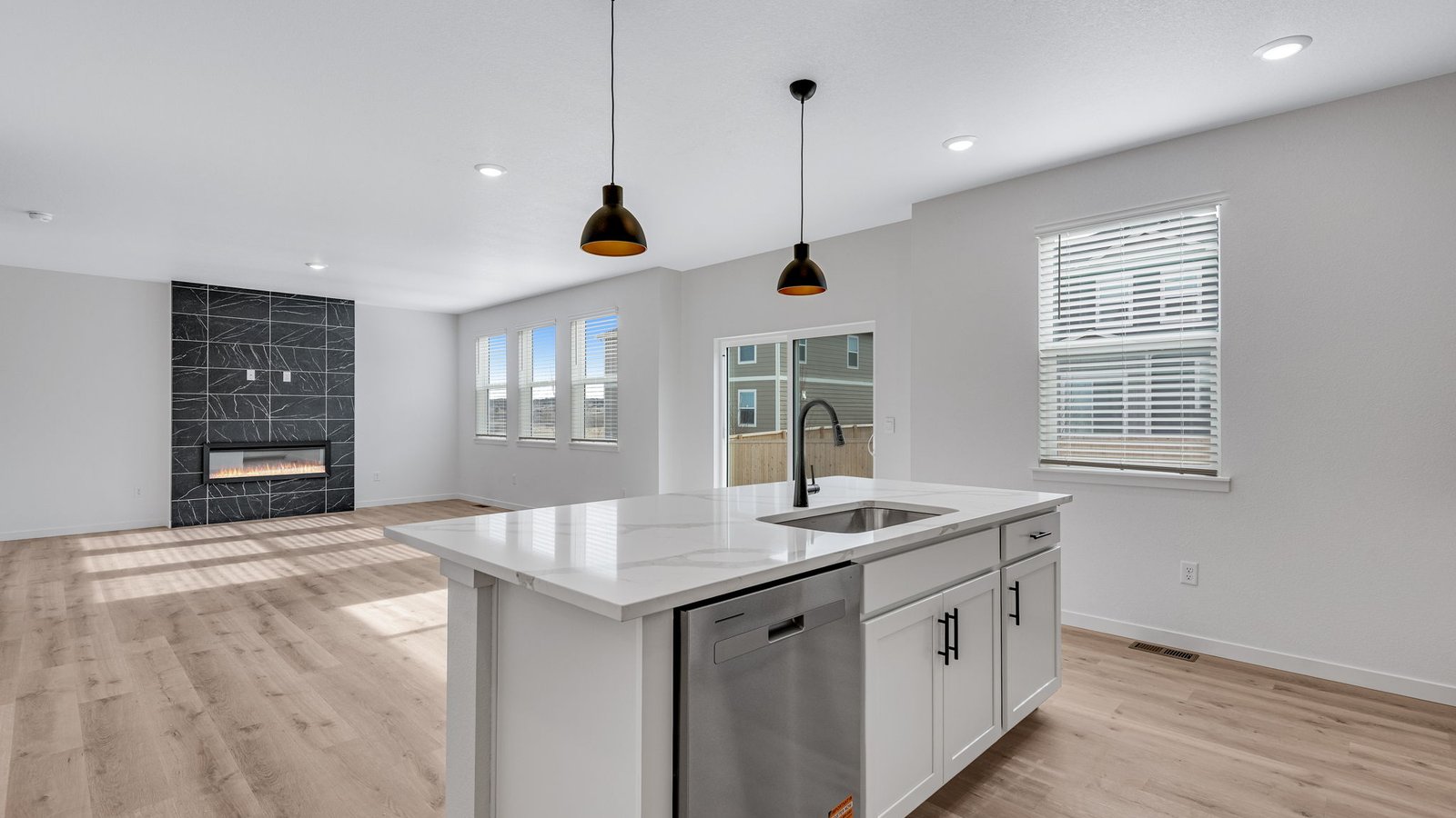 First floor living in new Bridgeport Floor Plan