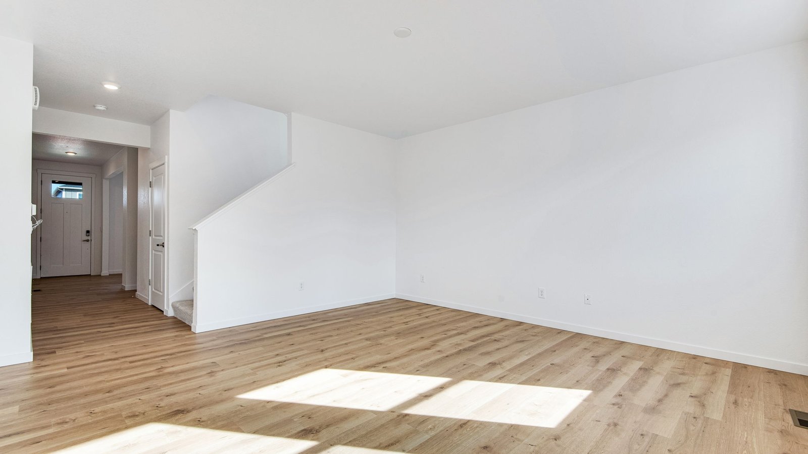 Living area in new construction home