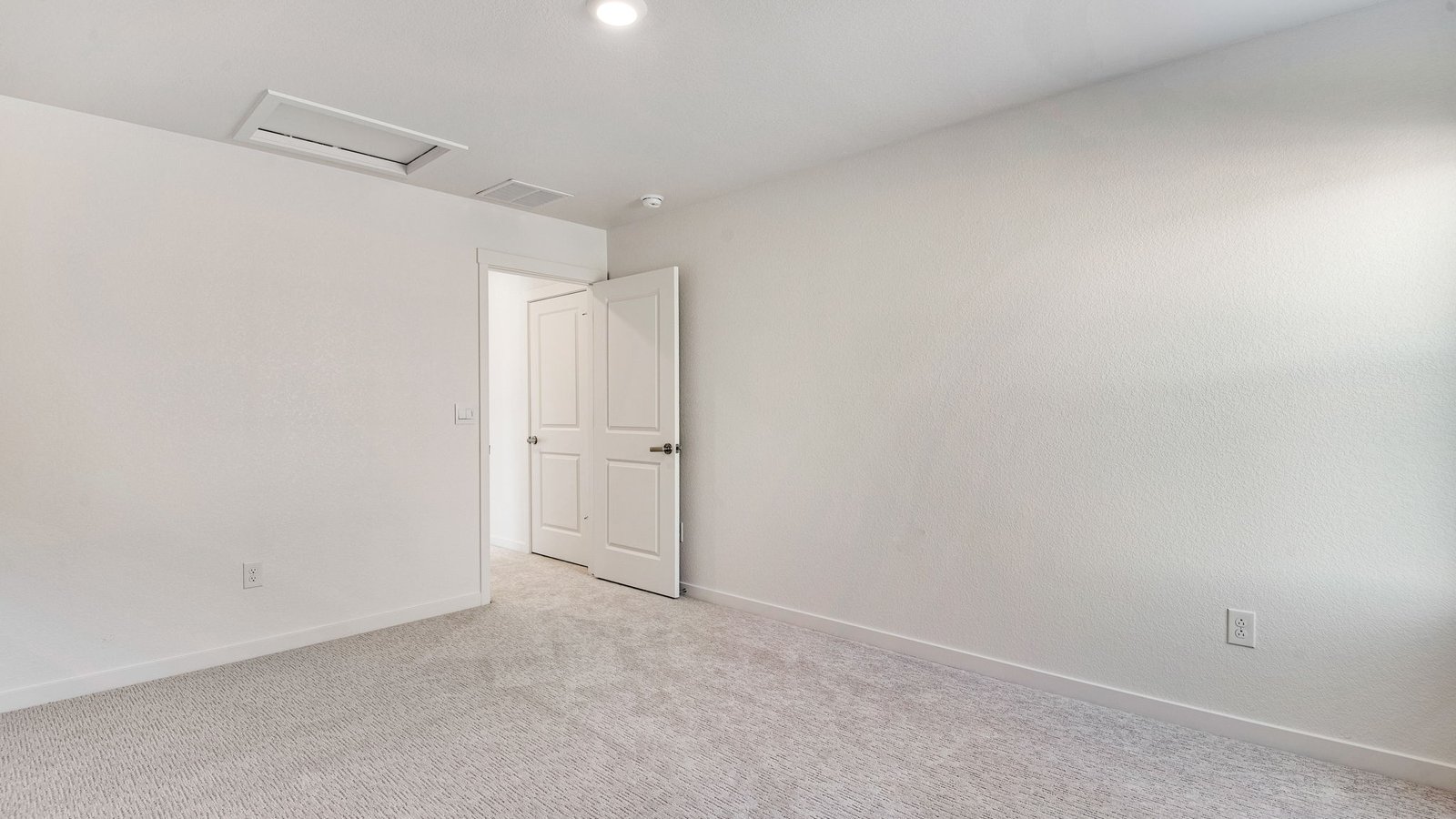 Second bedroom in new home