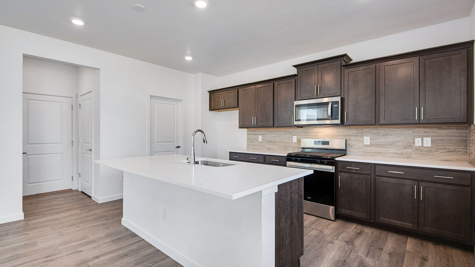 Trails at crowfoot new home kitchen in Parker Colorado