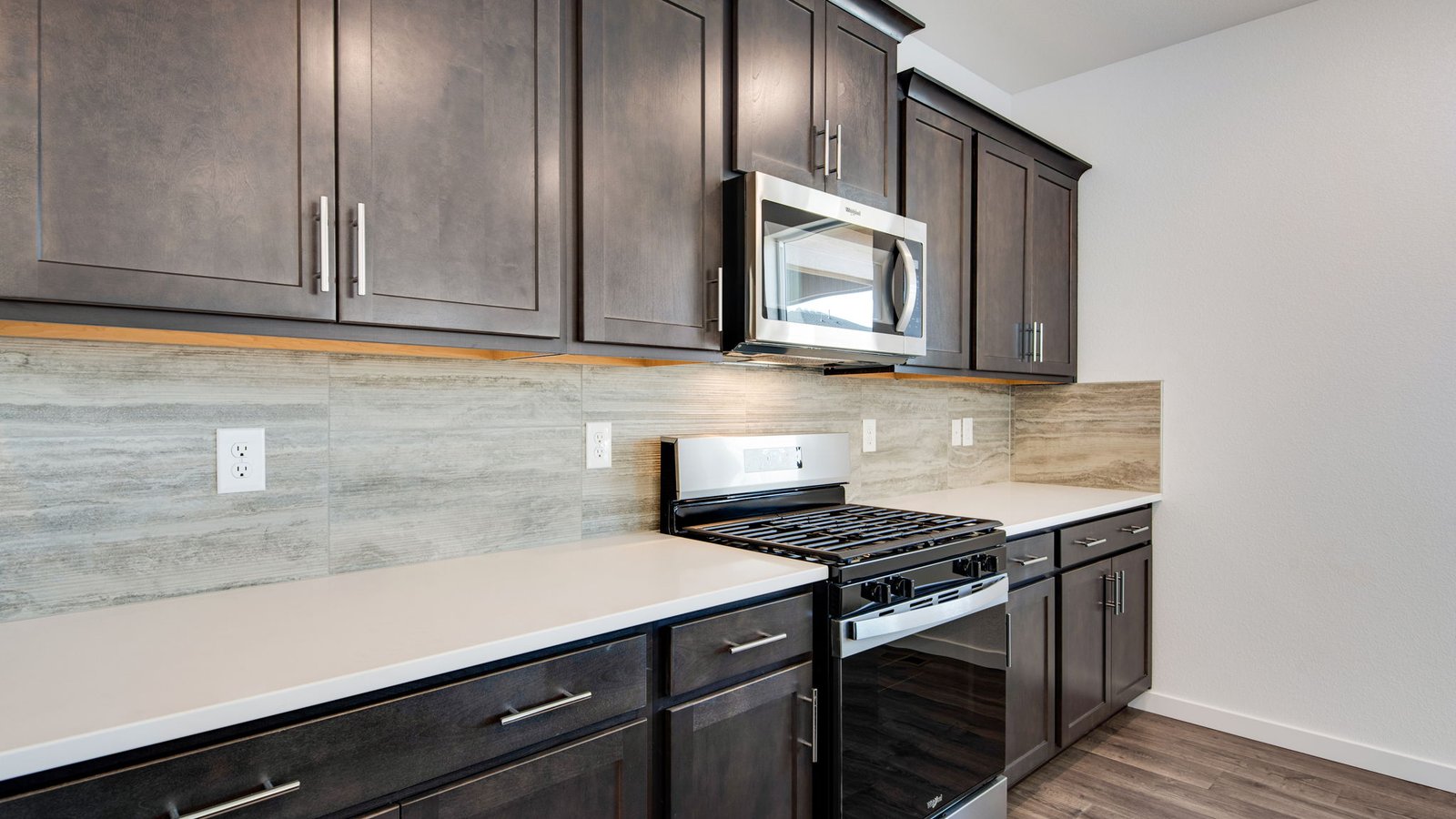Kitchen with new appliances in Parker Colorado