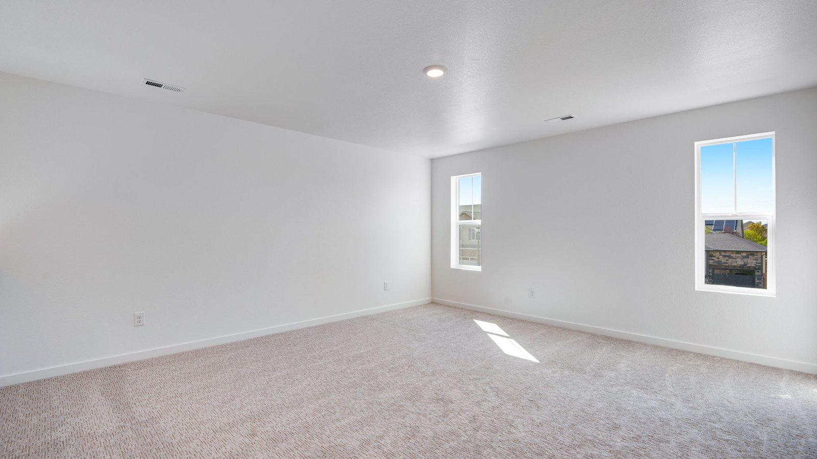 Flexible loft space great for work or play in new home Bridgeport floor plan