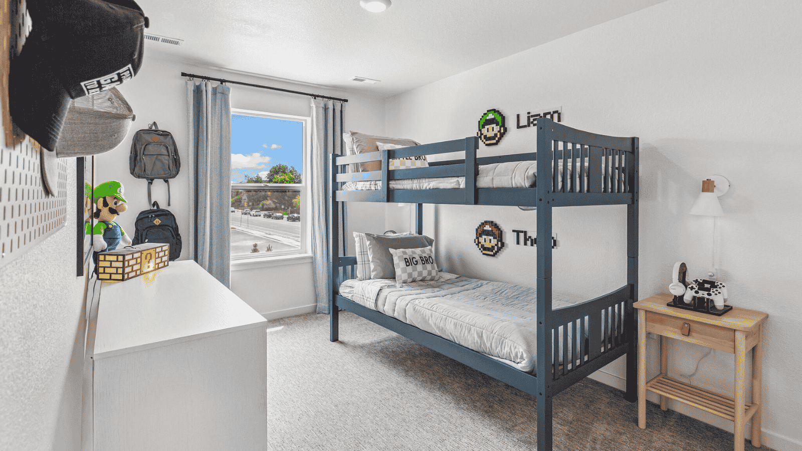 Secondary bedroom in new home community Arcadia in Denver, Colorado