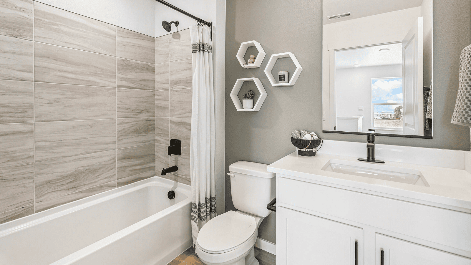 Second bathroom in new home