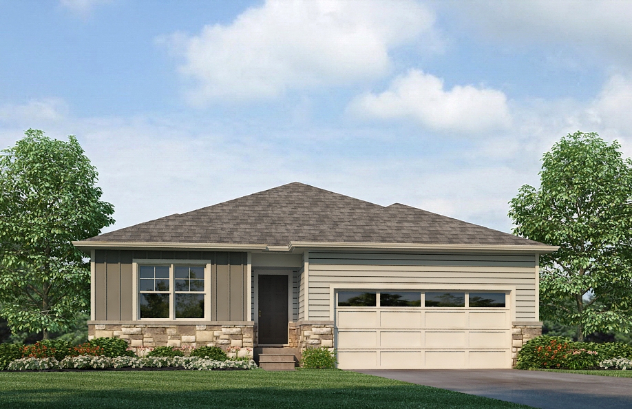 New Homes in Mead, CO at the Lakeside Canyon by D.R. Horton