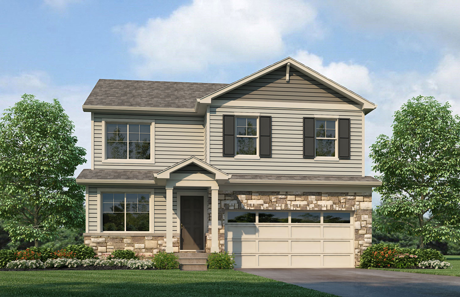 New Homes in Mead, CO at the Lakeside Canyon by D.R. Horton