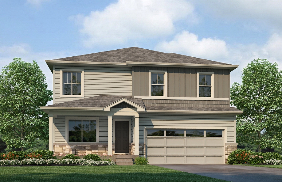 New Homes in Mead, CO at the Lakeside Canyon by D.R. Horton