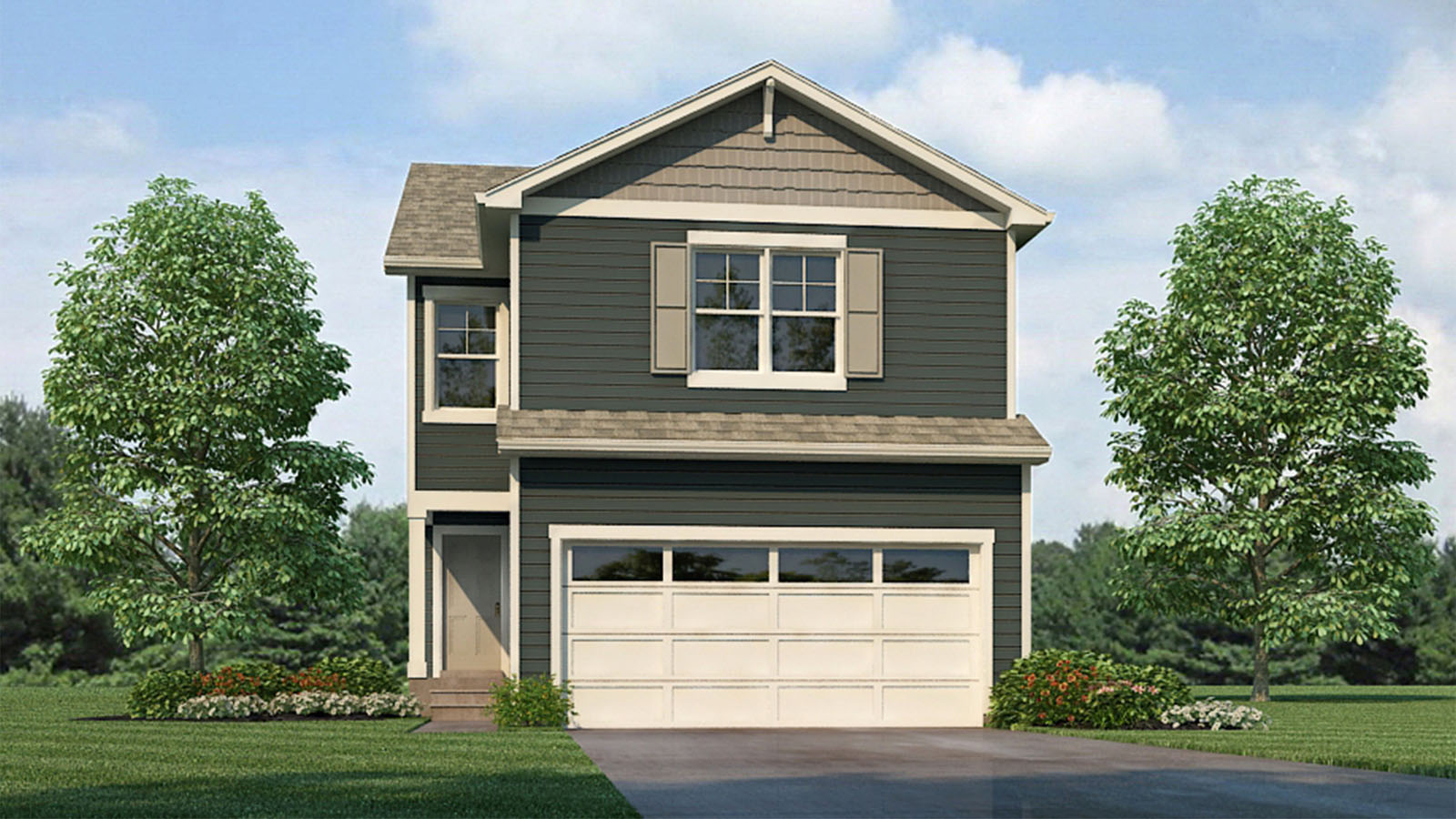 Lark floor plan Elevation A