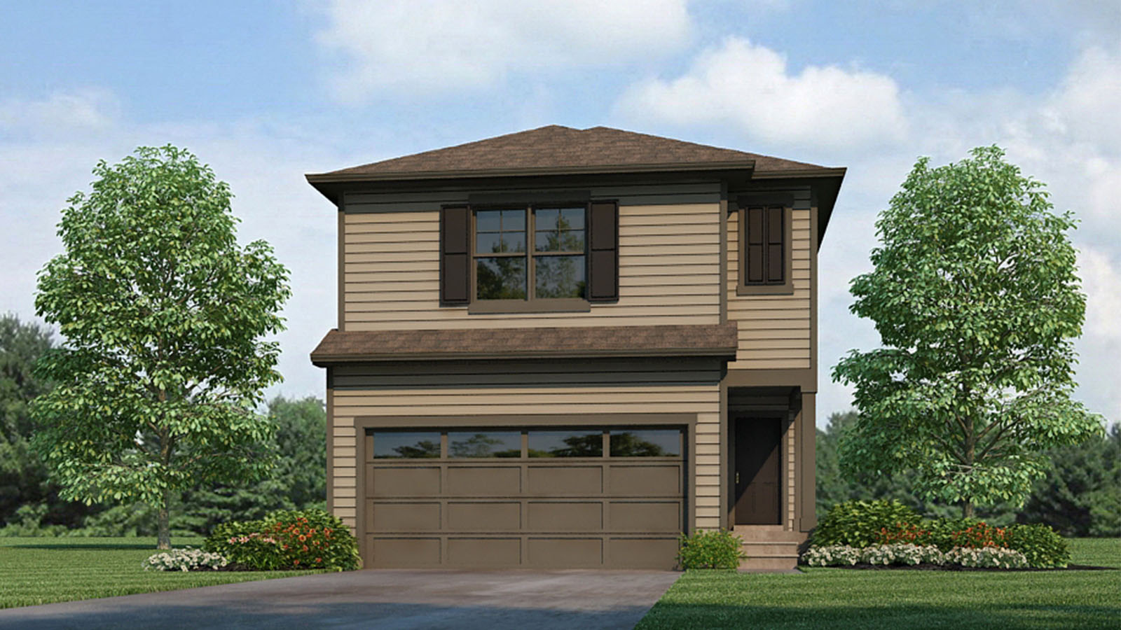 Sparrow floor plan Elevation C