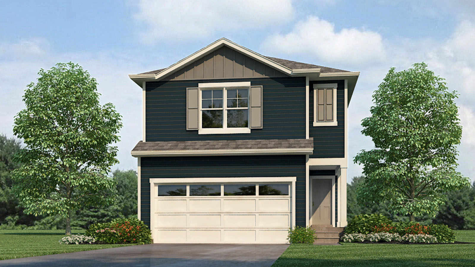 Sparrow floor plan Elevation D