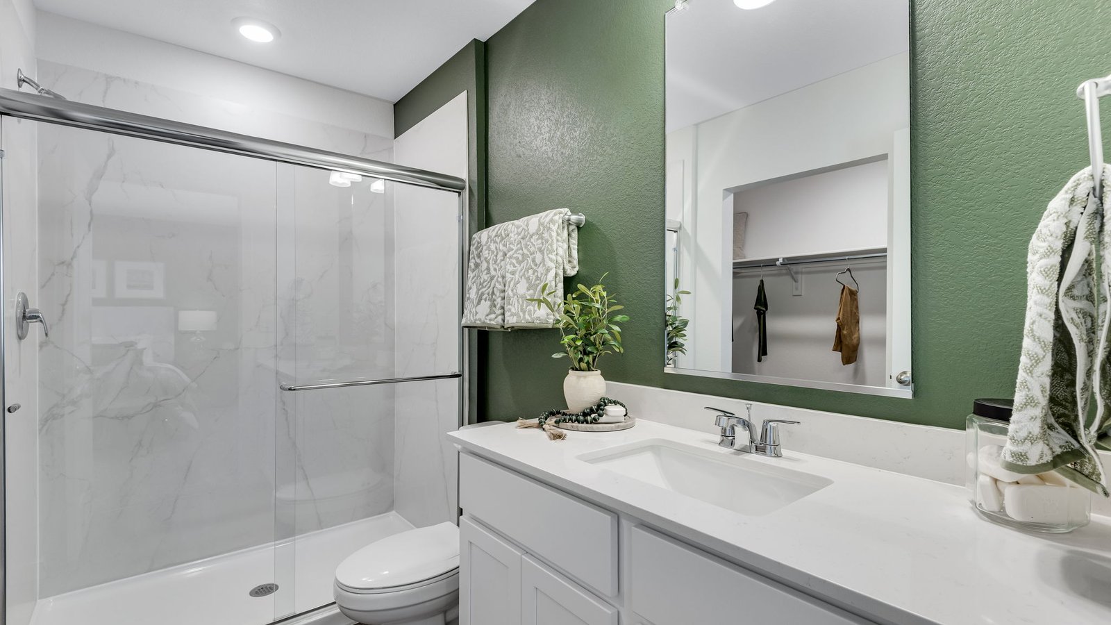 main bath in new home