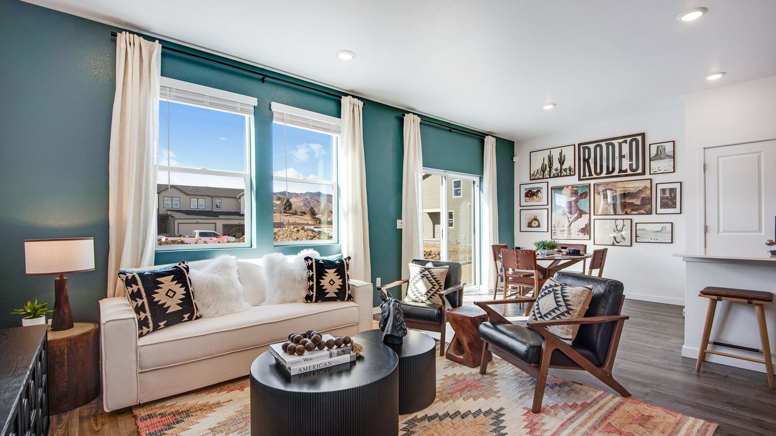 Open concept floor plan in Colorado Springs