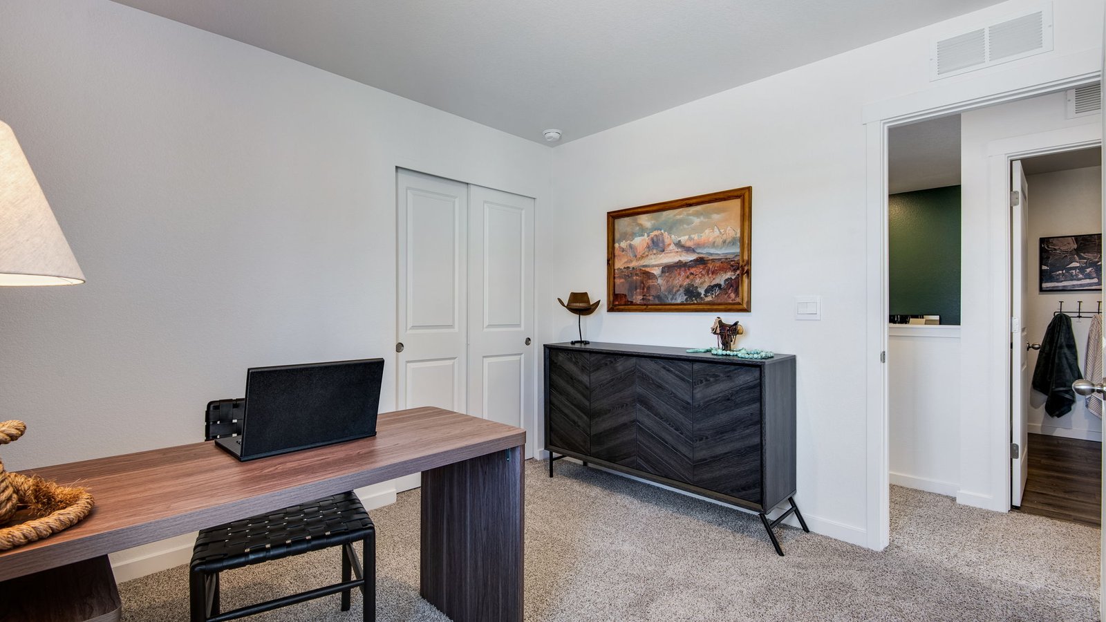 Office space in new D.R. Horton home