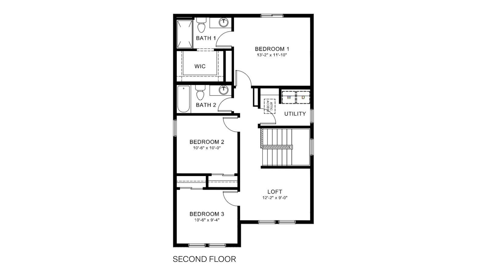 SECOND FLOOR PLAN