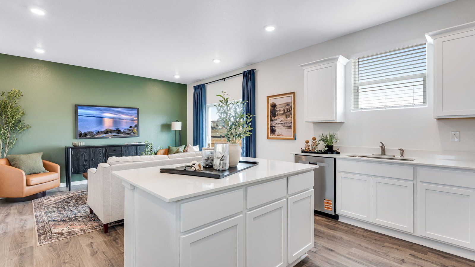 Main floor of new D.R. Horton home in Colorado Springs, CO