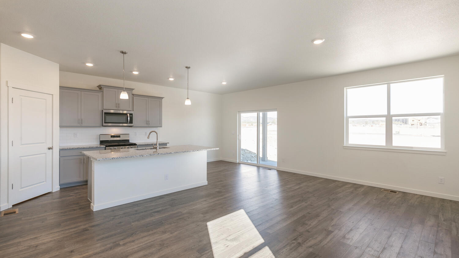 great room in new home