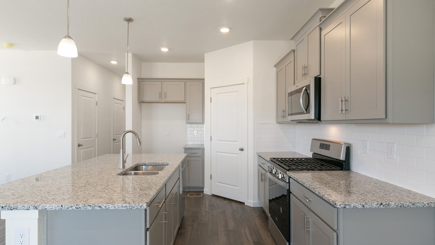 modern kitchen new home