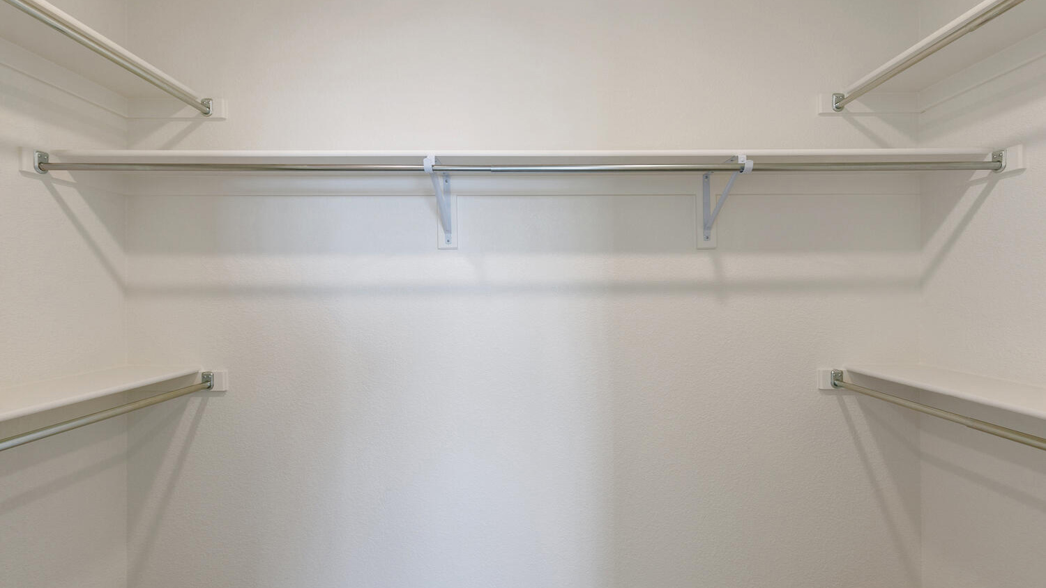 walk-in closet new home