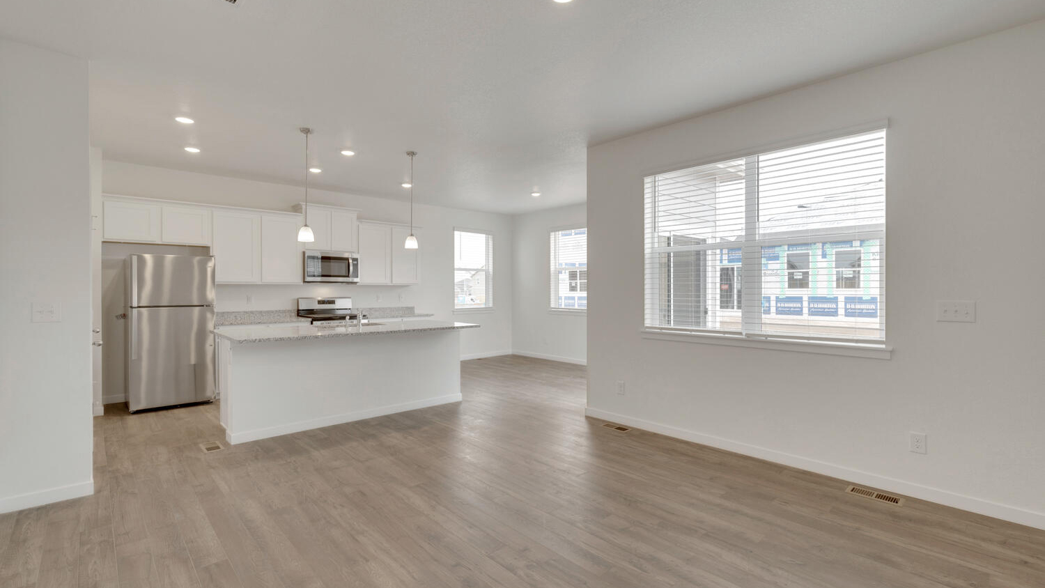 great room in new home