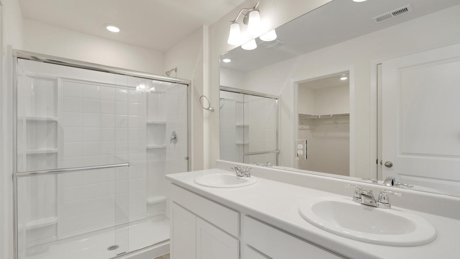 primary bathroom new home