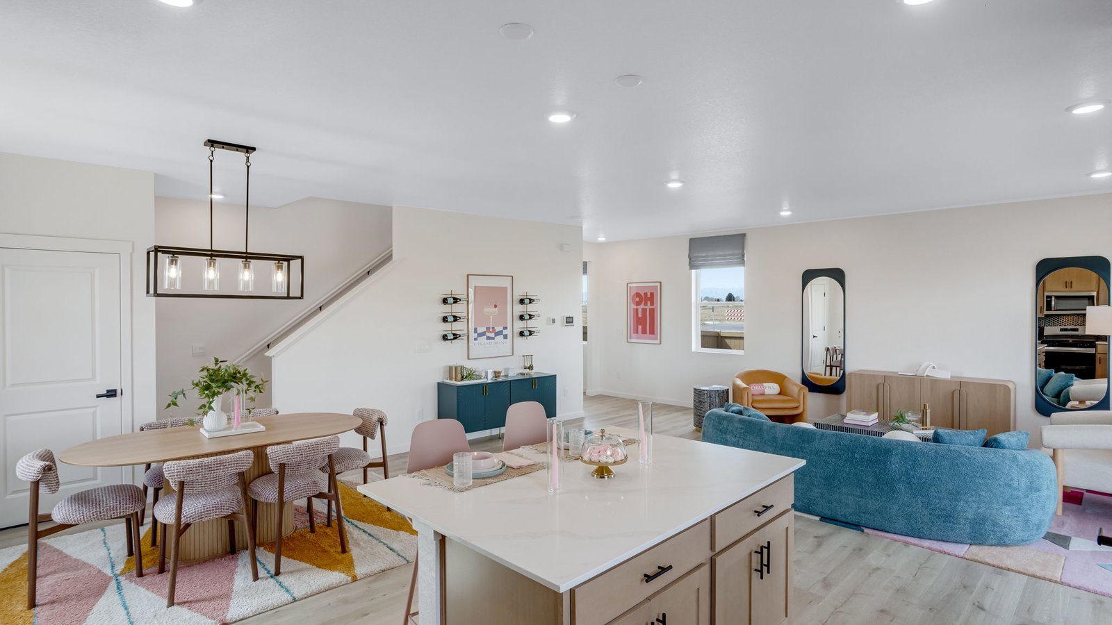 kitchen with island