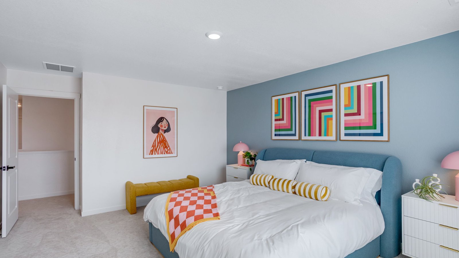 primary bed new home