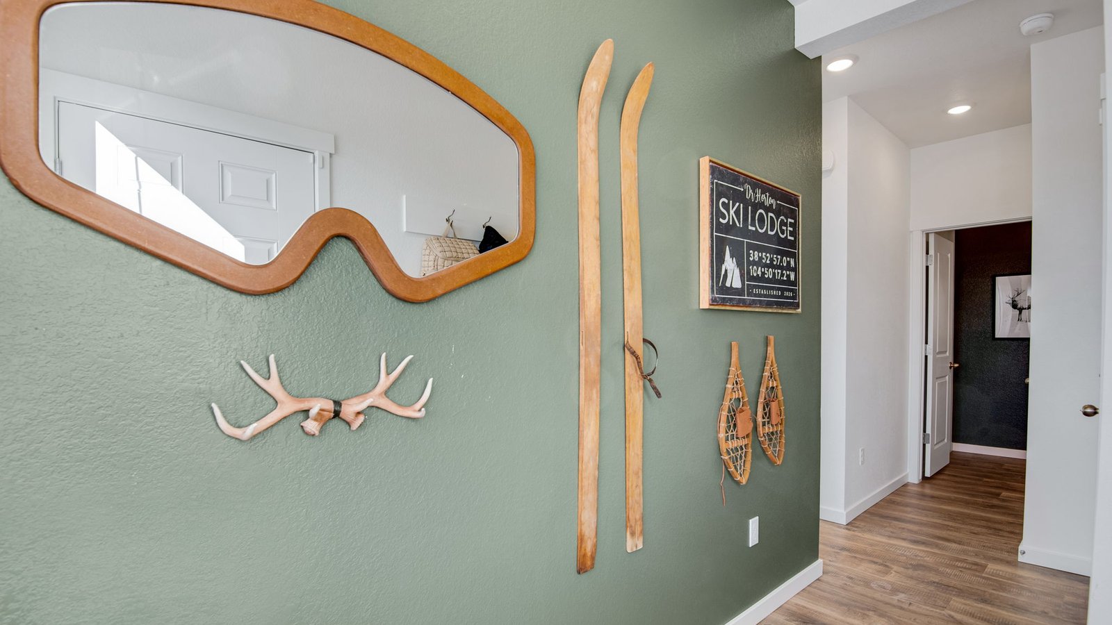 entry of new construction home colorado springs, co