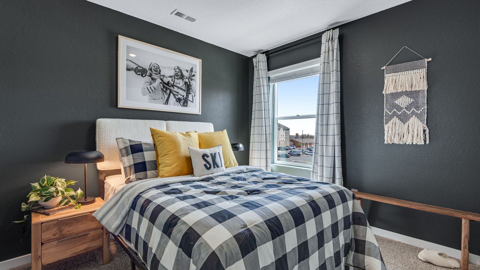 Secondary bedroom in new Colorado Springs home at Ellston Park community