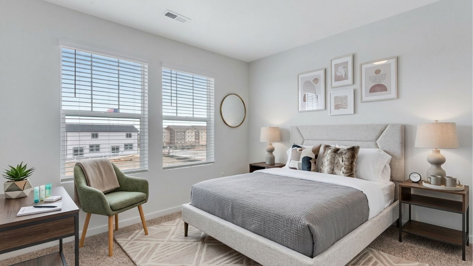 second bedroom in new home