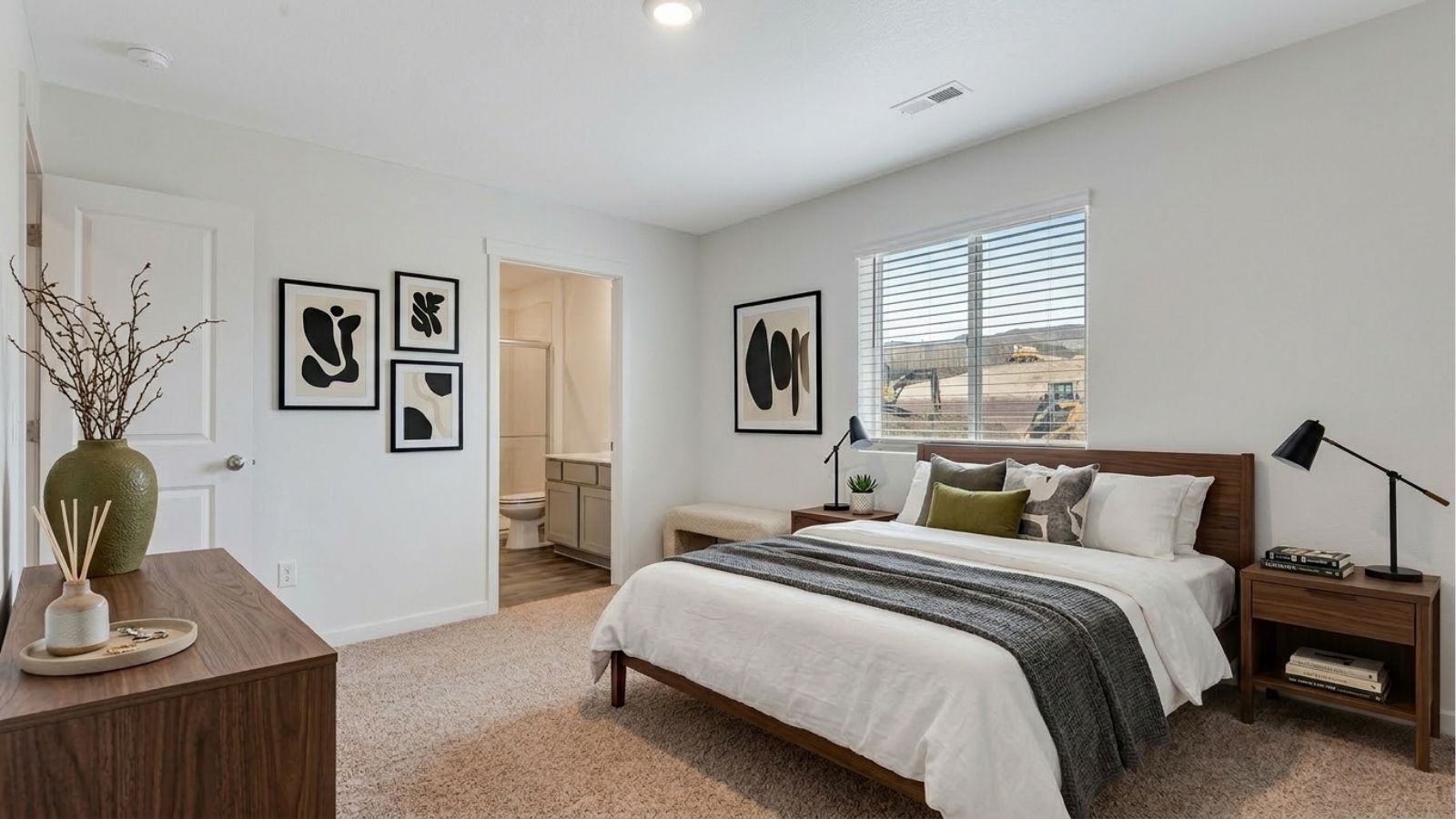 large primary bedroom