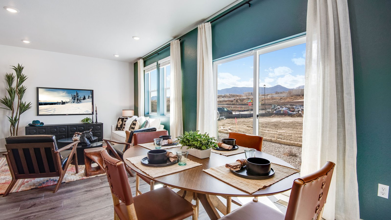 dining area in new home