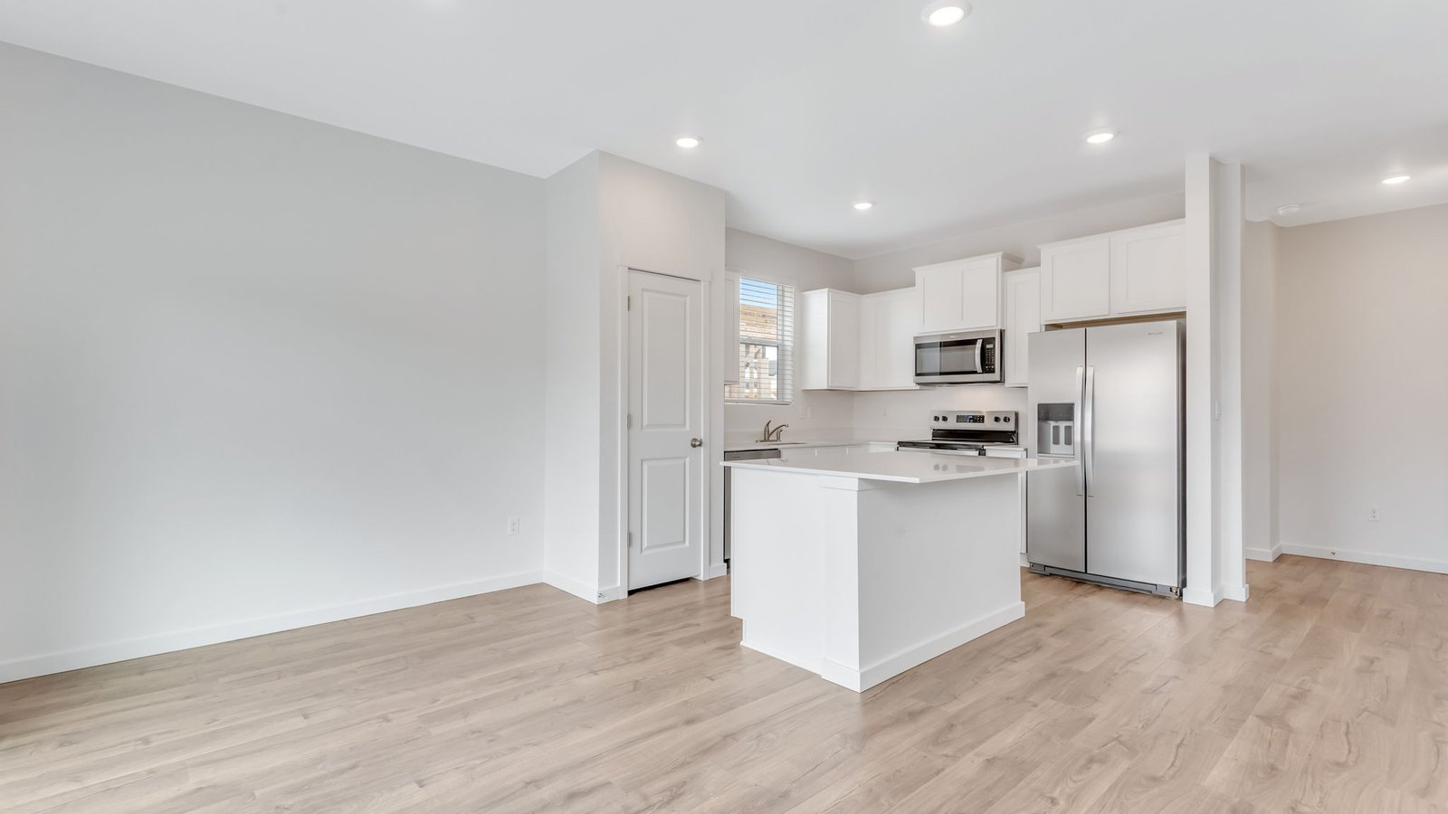 open concept new paired home