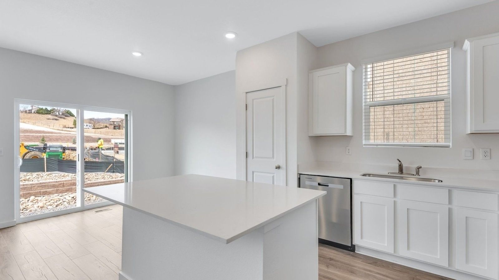 brand new kitchen in new home