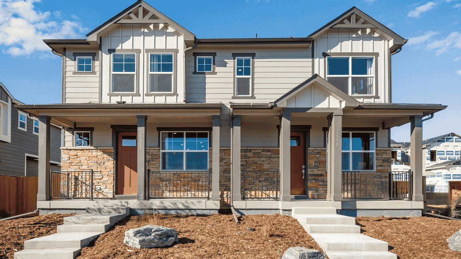 exterior of D.R. Horton home