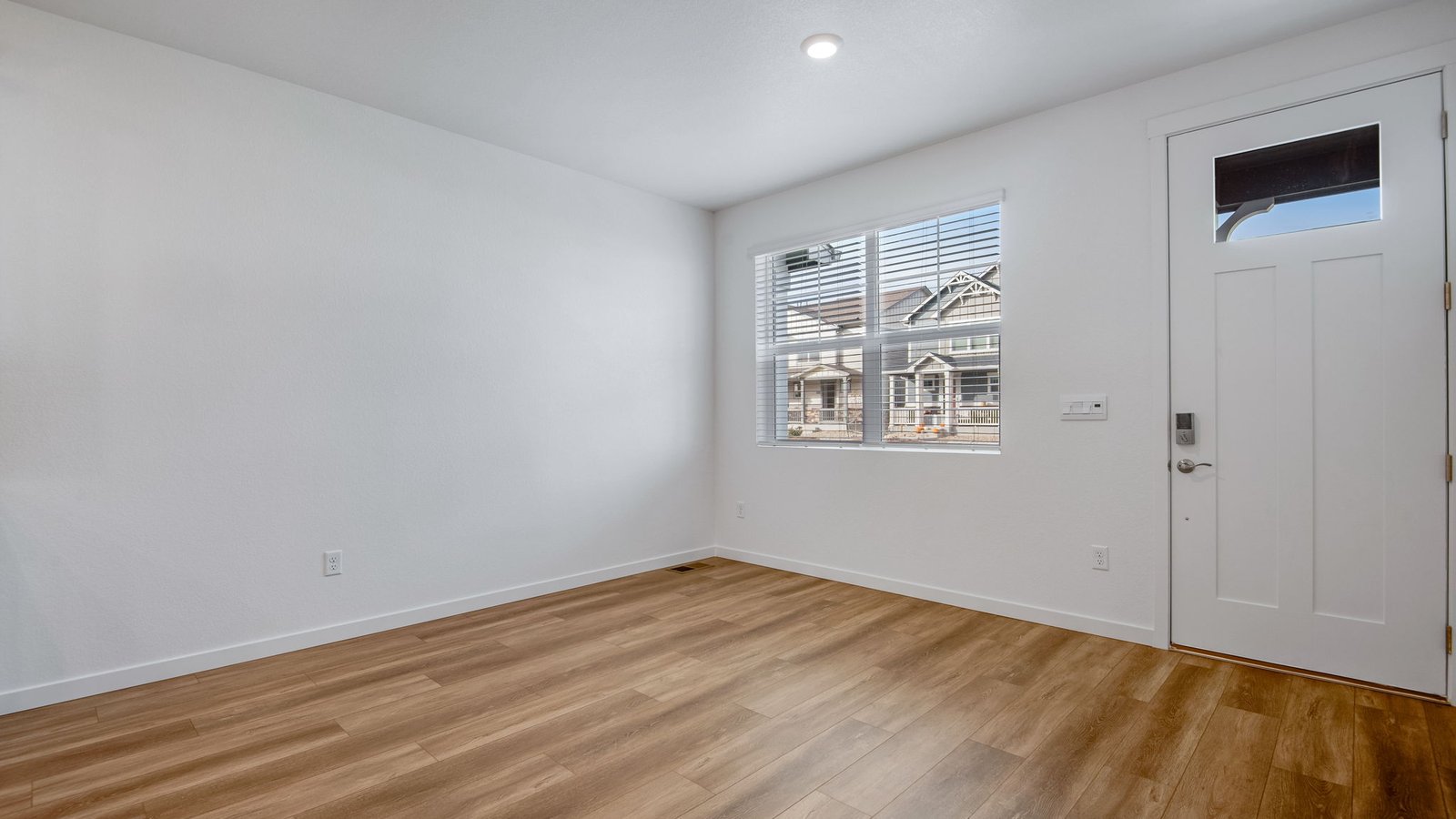 Entryway space of new home at Settlers Crossing Community