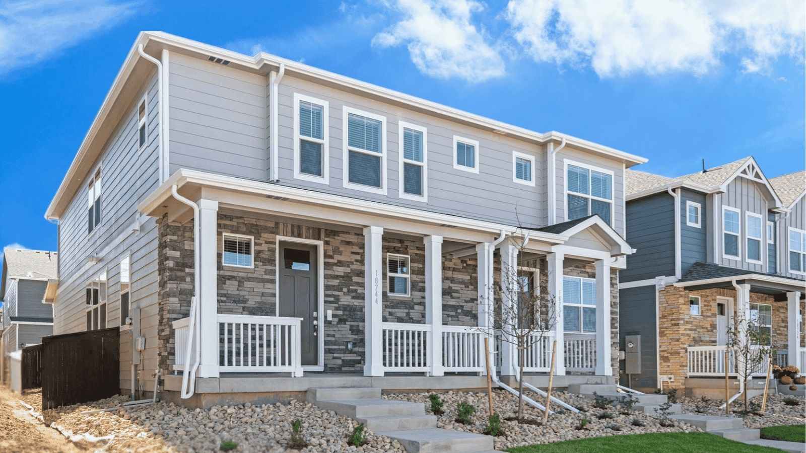 Exterior of Muirfield floor plan in Commerce City Colorado