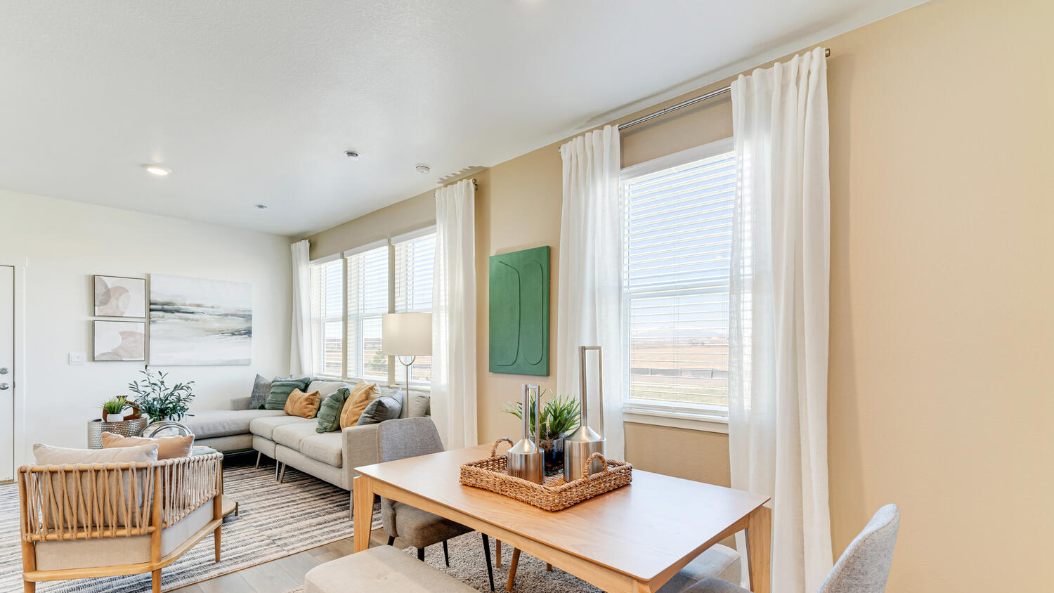 dining area in new home