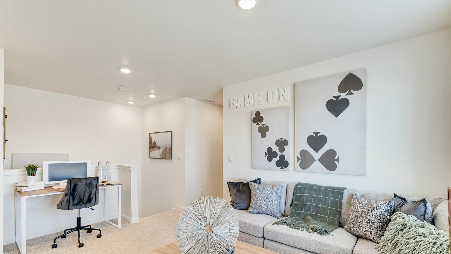 new paired home with loft