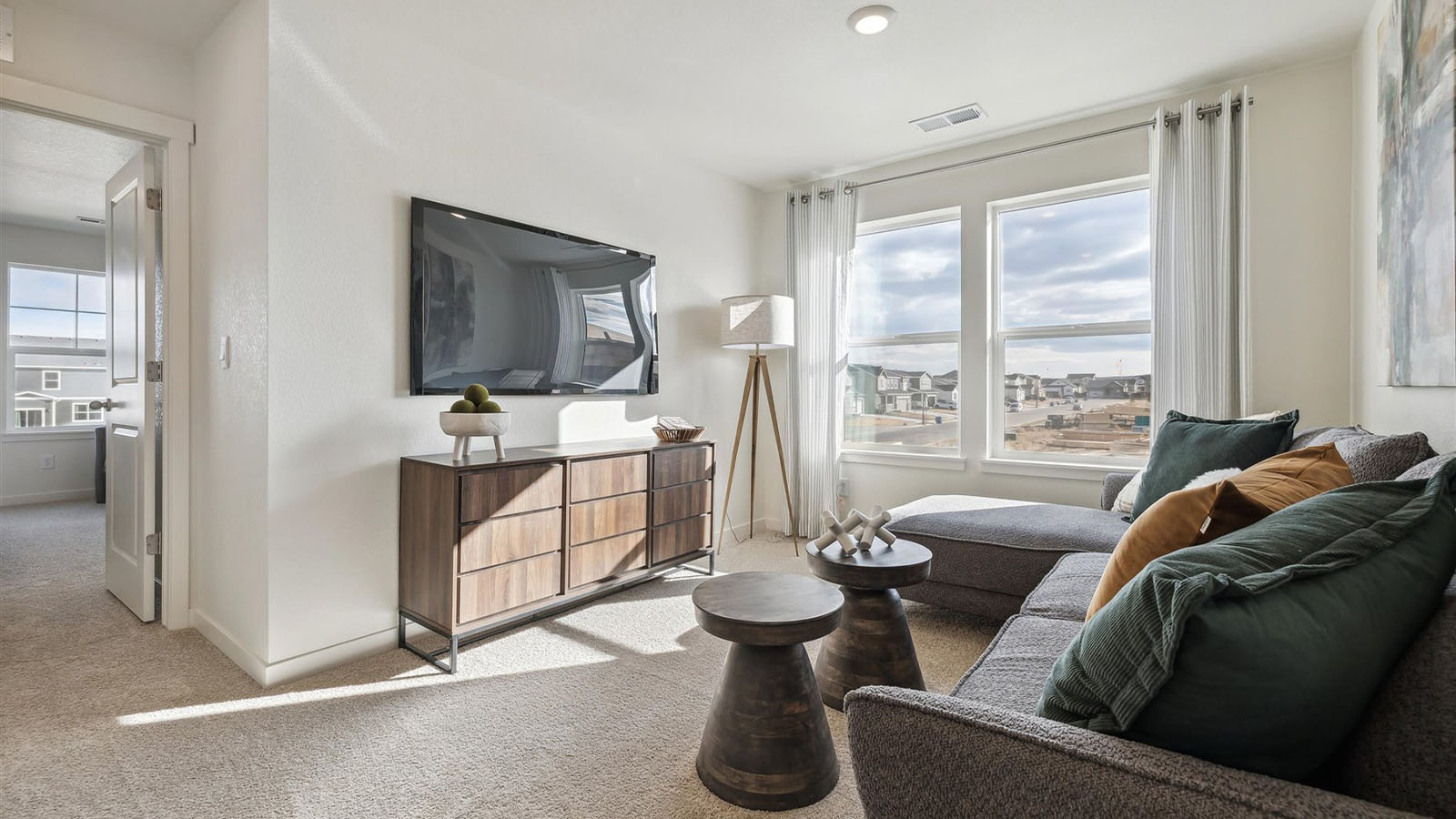 modern loft in new home