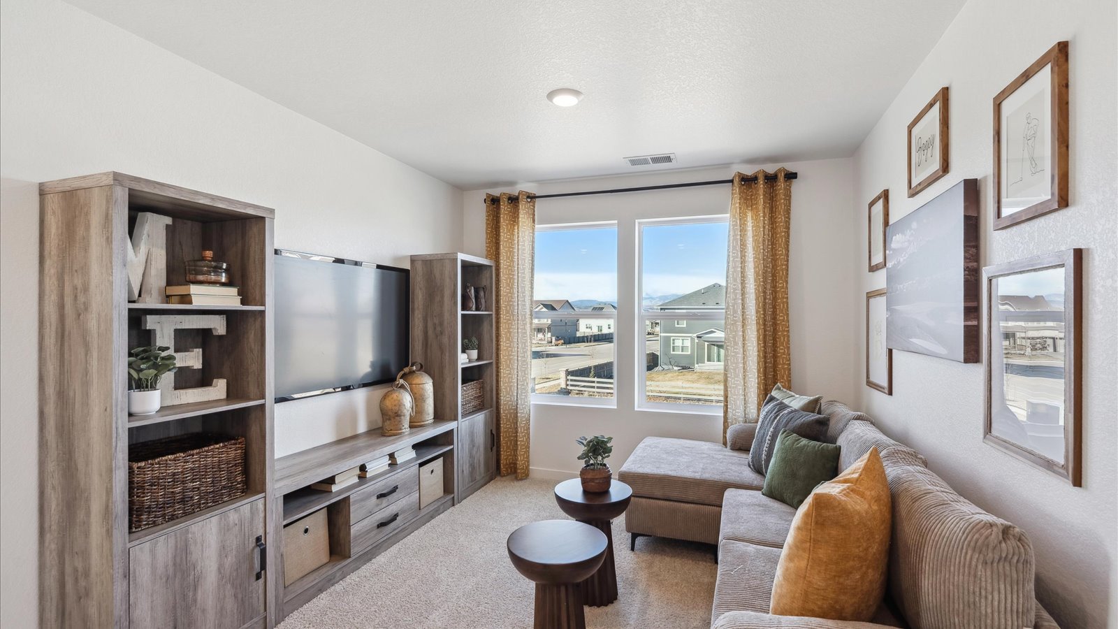 Flexible loft area in new home for sale in Commerce City